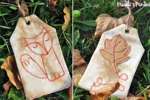 tutorial applique con ricamo a macchina a mano libera